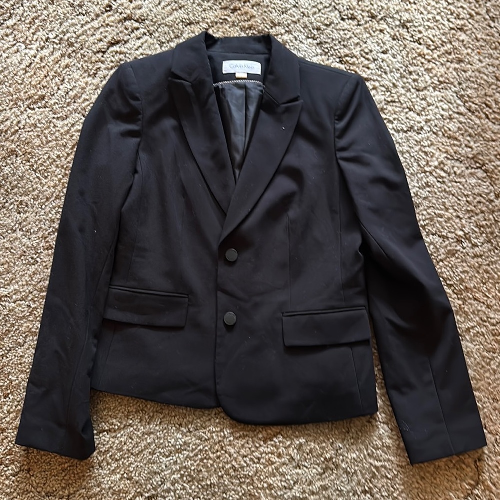 Black Calvin Klein Blazer